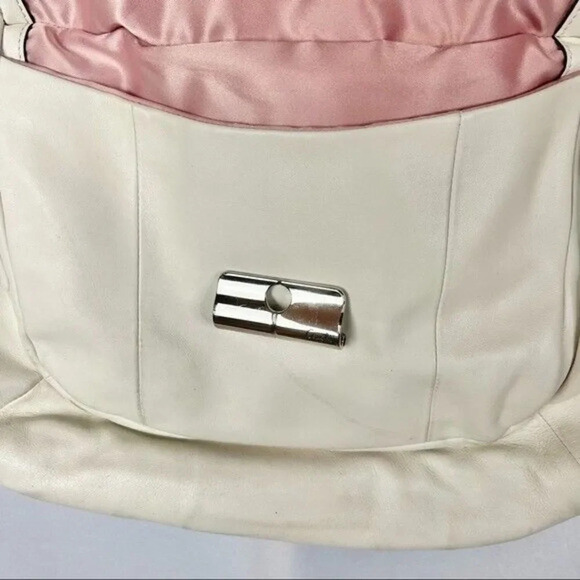 Coach Kristin White Leather Hobo Shoulder Satchel Bag - Picture 5 of 11